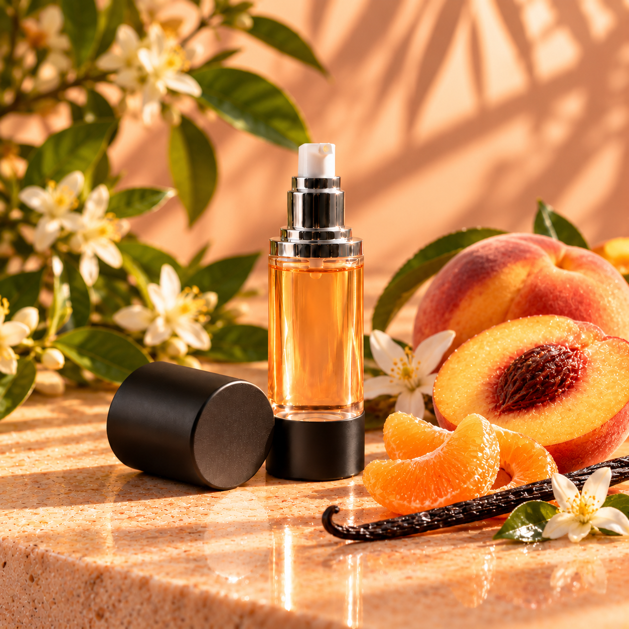 I Want Choo Type Moisturizing Body Oil in a 1oz airless pump bottle